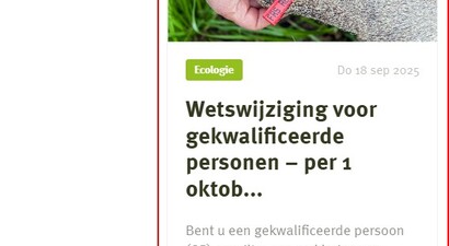 Afbeelding Wetswijziging voor gekwalificeerde persoon per 1 oktober 